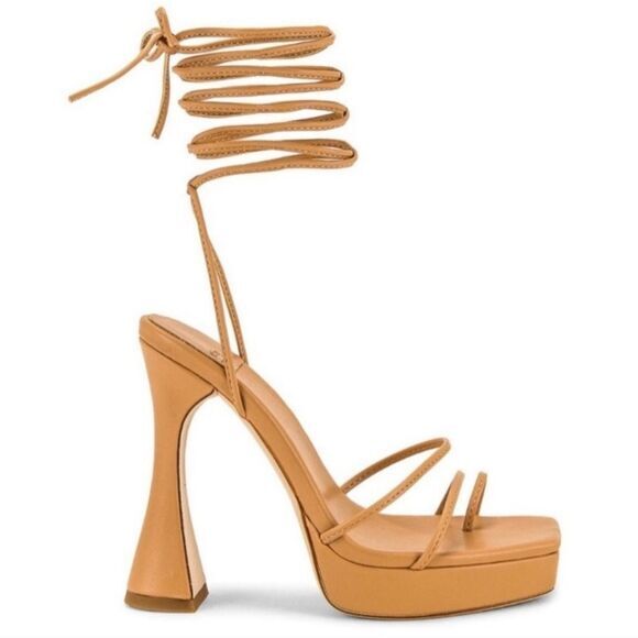 Jeffrey Campbell‎ Primadonna Nude Heels Women's Size 9 - Picture 1 of 12